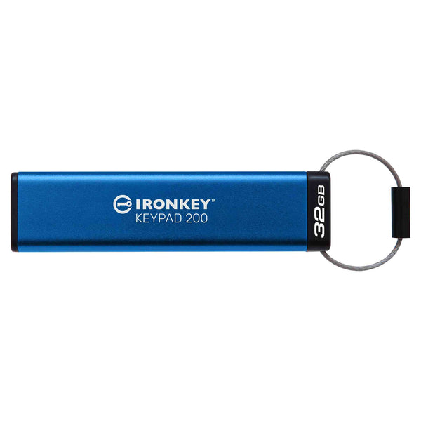 Kingston 32GB IronKey Keypad 200 FIPS Flash Drive-IKKP200/32GB
