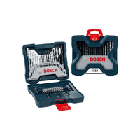 Bosch 33-Piece Drill & Screwdriver Bit Set - Universal Magnetic Holder for Wood, Metal & Masonry