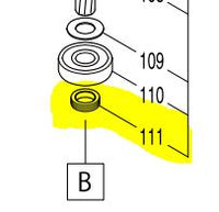 Sealing Screw for Makita HM1812 - 332129-7 Makita