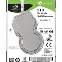 Seagate Barracuda 2TB; 2.5'' Notebook drive; SATA 6GB/s; RPM 5400; 128MB Cache; 7mm-ST2000LM015