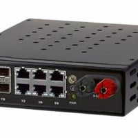 Netonix 6-Port Managed PoE Switch 24V-48V DC PoE + 2SFP Uplink Ports 150W | NTX-WS-8150-DC