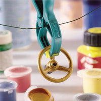 WOLFCRAFT MICROFIX Spring Clamps 20MM - 6-Piece Set (Assorted Colors) - Craft Clamps