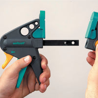 Wolfcraft EHZ Easy Pro One-Hand Clamp 3457000: Heavy Duty Woodworking Clamp for Easy and Secure Clamping