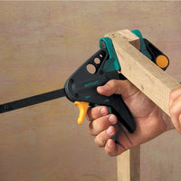 Wolfcraft EHZ Easy Pro One-Hand Clamp 3457000: Heavy Duty Woodworking Clamp for Easy and Secure Clamping