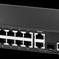 ES3510MA  Fast Ethernet  Layer  2/4 switch featuring  10 ports; 8 10/100