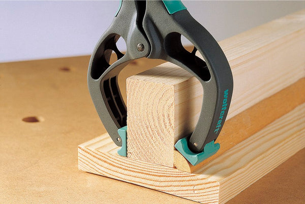 Wolfcraft FZ 40mm Spring Clamp - Woodworking Tool for Secure Clamping of Wood Pieces