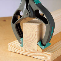Wolfcraft FZ Spring Clamp 60mm - Woodworking Clamp - Strong Grip, Adjustable Jaws - [Store Name]
