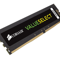 CORSAIR VALUESELECT 8GB (1x8GB) DIMM DDR4 2666 (PC4-21300) C18 1.2V