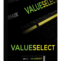 CORSAIR VALUESELECT 16GB (1x16GB) DIMM DDR4 2666 (PC4-21300) C18 1.2V-CMV16GX4M1A2666C18