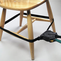 WOLFCRAFT ONE-HAND FRAME CLAMP - 3681000, Frame Clamp with Ratchet Handle and Plastic Jaws