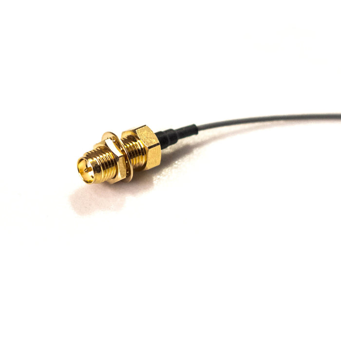 UFL to SMA Female RP Cable Pigtail - 30cm RG174 for Mini PCI Cards. Wireless antenna adapter.