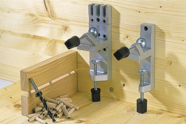 Wolfcraft Doweling Jig Kit - Woodworking Dowel Joints Tool, Universal Doweling Set for Woodworking Projects