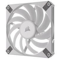 Corsair iCUE AF120 RGB SLIM 120mm PWM Fluid Dynamic Bearing Fan - White