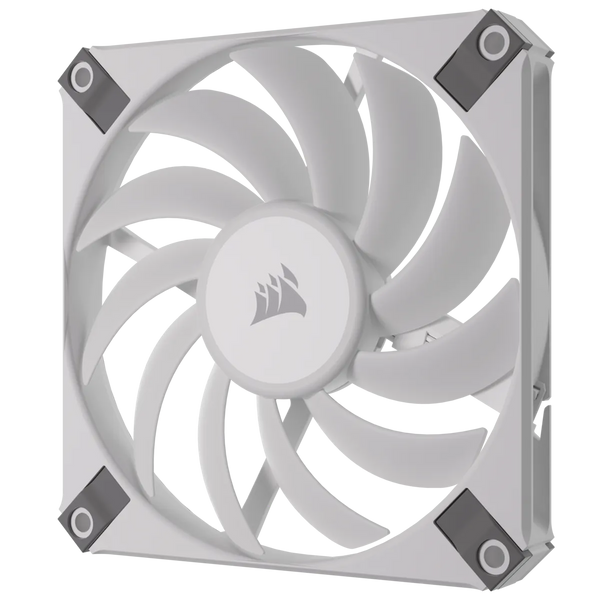 Corsair iCUE AF120 RGB SLIM 120mm PWM Fluid Dynamic Bearing Fan - White