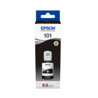 Epson 101 Ecotank Black ink bottle (127ml). 7500 pages @ 5% coverage. Epson Consumables