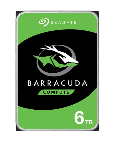 Seagate Barracuda 6TB; 3.5'' Internal; SATA 6GB/s; RPM 5400; 256MB Cache-ST6000DM003