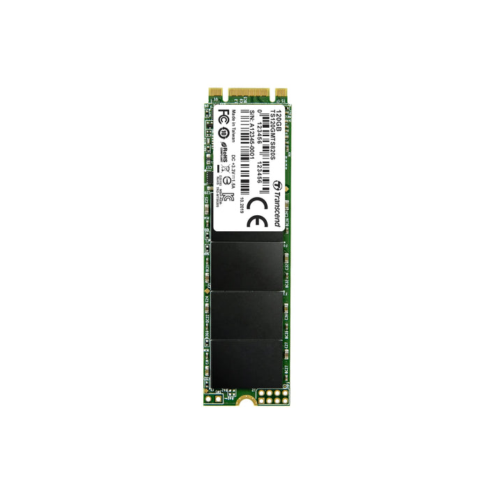 TRANSCEND 120GB MTS820 SATA3 M.2 2280 SSD - TLC -CACHELESS - 0