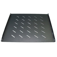 Acconet Fixed Shelf For 1000mm Deep 18, 27, 42U Racks, 700mm Deep, 1U, Black