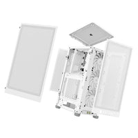 2000D AIRFLOW White Mini-ITX PC Case; 3x 2.5'' Drive Bays; Up to 360mm Radiator compatible