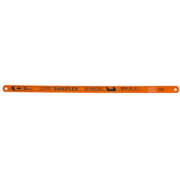 Sandflex® Bi-Metal Hacksaw Blade (24 TPI, 10 Pack)-3906-300-24-10