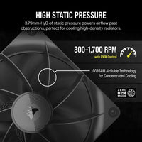 Corsair RX Series; iCUE LINK RX140; 140mm Fan; Single Pack