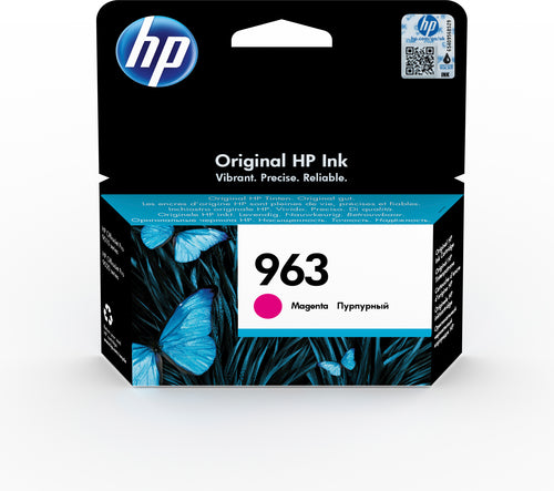 HP # 963 Magenta Original Ink Cartridge-3JA24AE