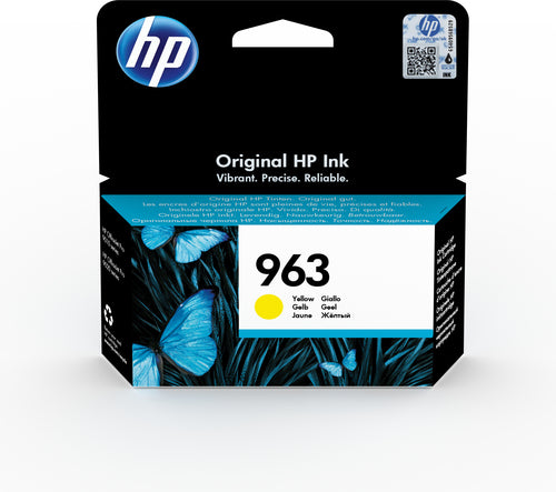 HP # 963 Yellow Original Ink Cartridge-3JA25AE
