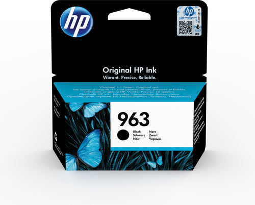 HP # 963 Black Original Ink Cartridge-3JA26AE