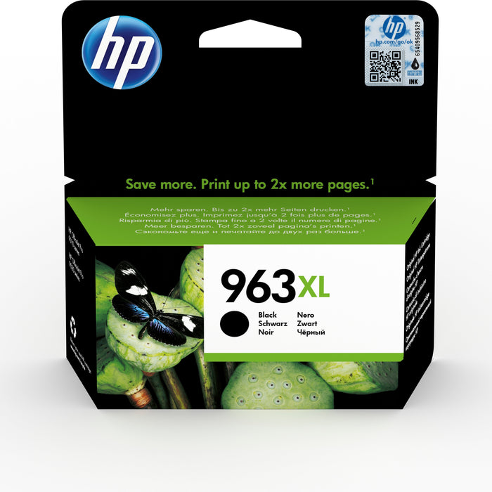 HP 963XL High Yield Black Ink Cartridge | Original HP Ink - Print More Pages