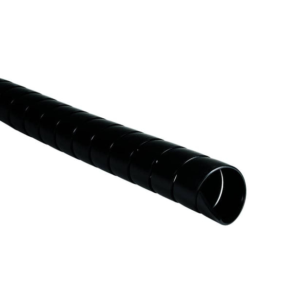 Spiral Binding 12.7mm Black 30M