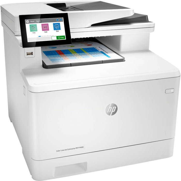 HP Color LaserJet Enterprise MFP M480f: Print, Scan, Copy & Fax - Multifunction Color Printer