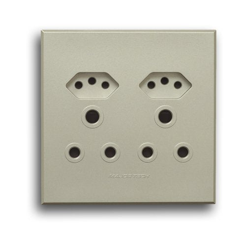 Major Tech Double RSA, Double V-Slim Socket TI (100mmx100mm) 3V24T
