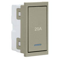 Major Tech 20A Double Pole Switch Module (1 Mod) TM 3VM121DTM