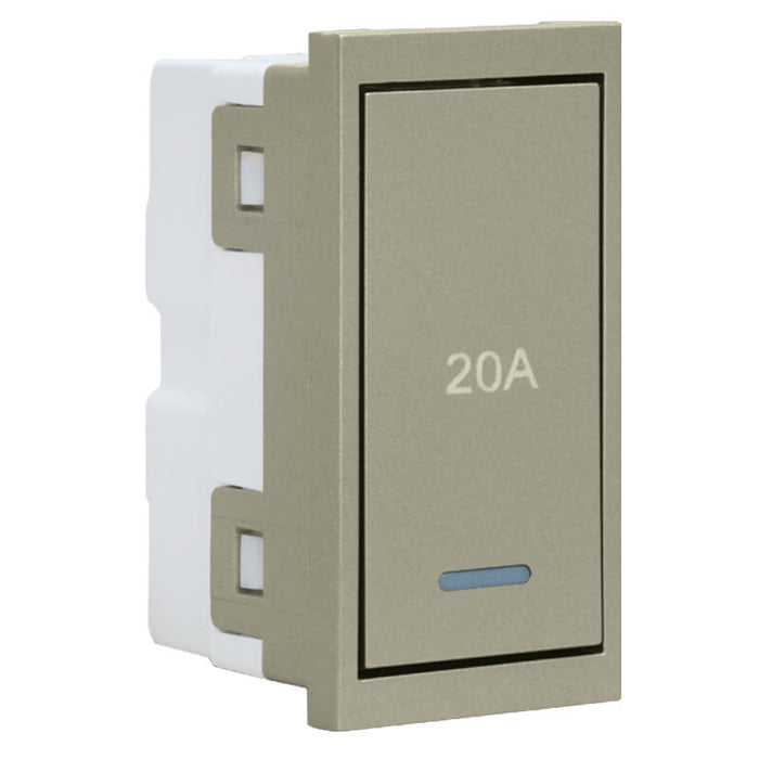 Major Tech 20A Double Pole Switch Module (1 Mod) TM 3VM121DTM