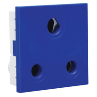 Major Tech 16A RSA Dedicated Socket Module (2 Mod) BK 3VM202BL