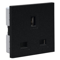 Major Tech 13A British Socket Module (2 Mod) GR 3VM204GR