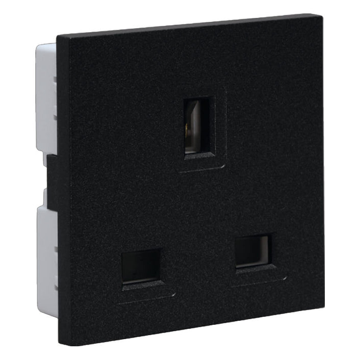 Major Tech 13A British Socket Module (2 Mod) GR 3VM204GR