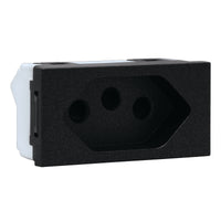 Major Tech 16A 3 Pin V-Slim Socket Module (1 Mod) GR 3VM208GR