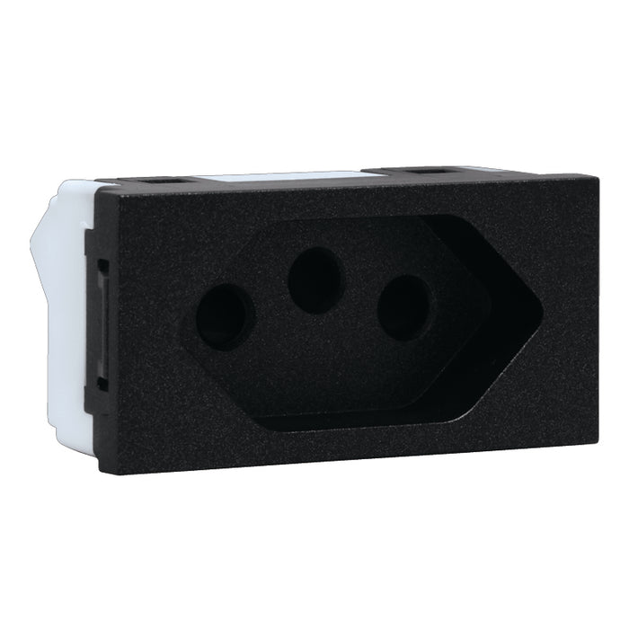 Major Tech 16A 3 Pin V-Slim Socket Module (1 Mod) GR 3VM208GR