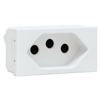 Major Tech VETi 3 AURA - 16A V-Slim Socket Module - Modular | 3VM208WT