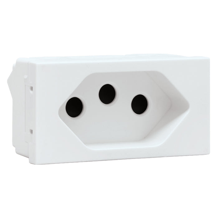 Major Tech VETi 3 AURA - 16A V-Slim Socket Module - Modular | 3VM208WT