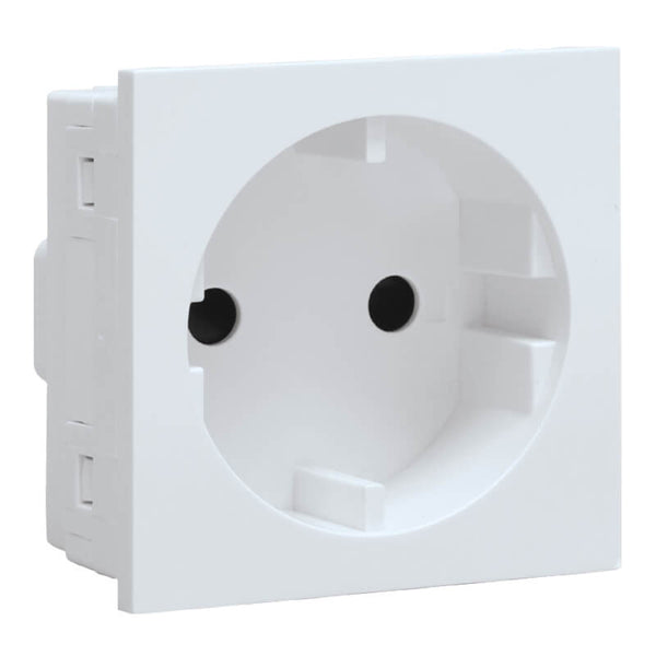 Major Tech VETi 3 AURA - 16A RSA Schuko Module - Modular | 3VM210WT