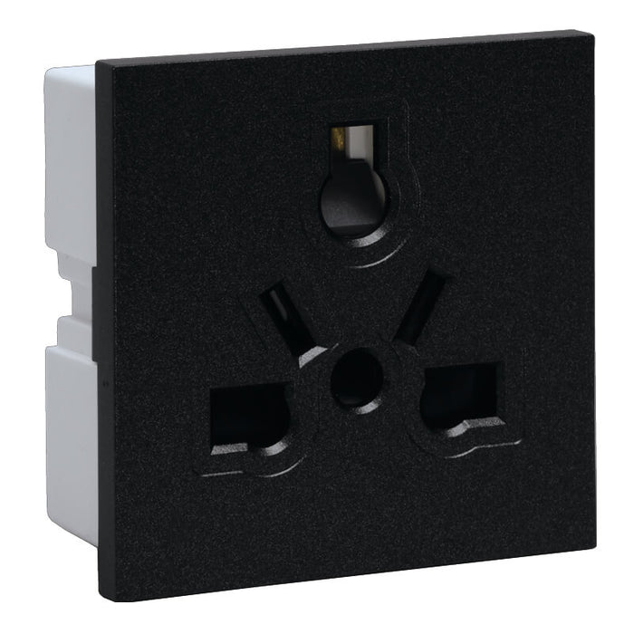 Major Tech 16A International Socket Module (2 Mod) GR 3VM211GR