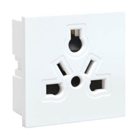Major Tech VETi 3 AURA - 16A International Socket Module - Modular | 3VM211WT