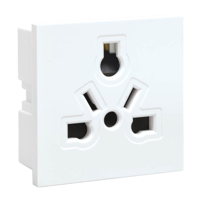 Major Tech VETi 3 AURA - 16A International Socket Module - Modular | 3VM211WT