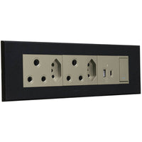 Major Tech VETi 3 AURA - RSA, V-Slim, USB-A & USB-C Omni Cluster - Complete | 3VOMNI3WW - image 1