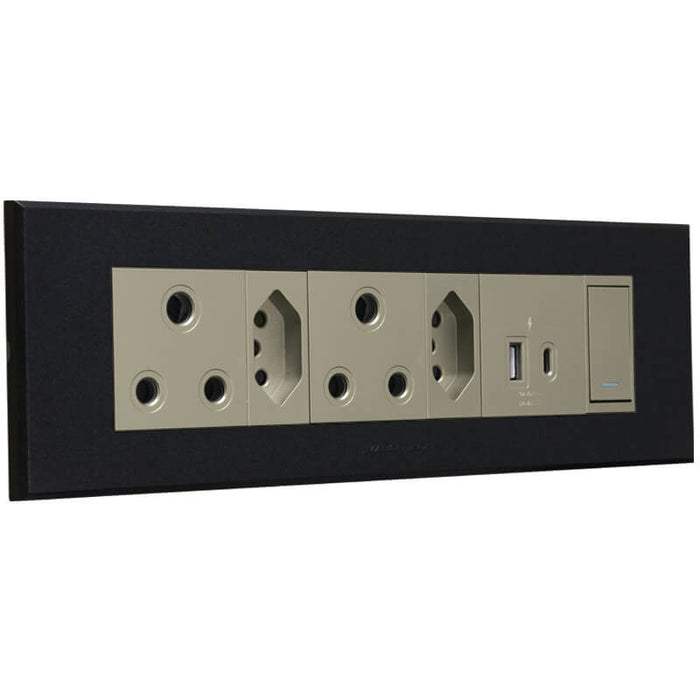 Major Tech VETi 3 AURA - RSA, V-Slim, USB-A & USB-C Omni Cluster - Complete | 3VOMNI3WW - image 1