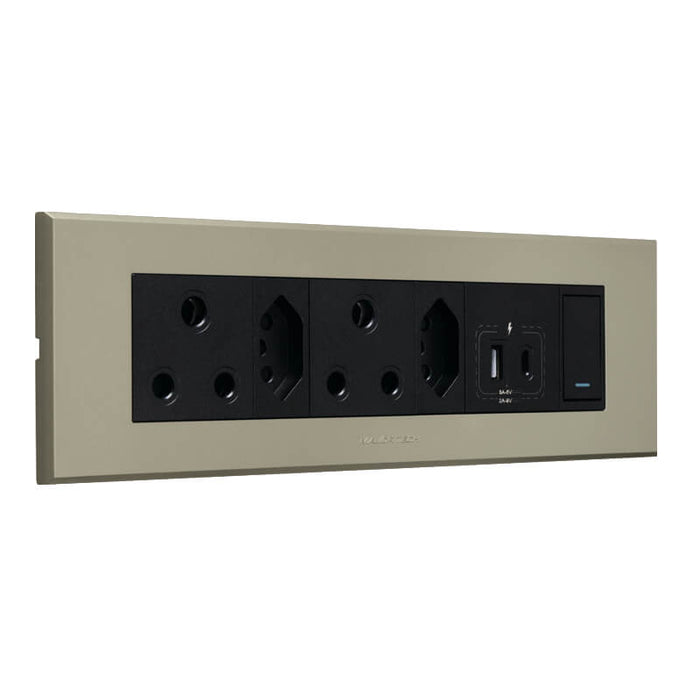 Major Tech Dbl RSA,Dbl V-Slim,A&C USB Omni TI/BZ 3VOMNI3TB