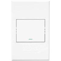 Major Tech VETi 3 POLA - One Lever Switch Cover Plate - Monoblock | 3VP11WW