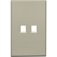Major Tech Dual Data Cover Plate TI (100mmx50mm) 3VP135T